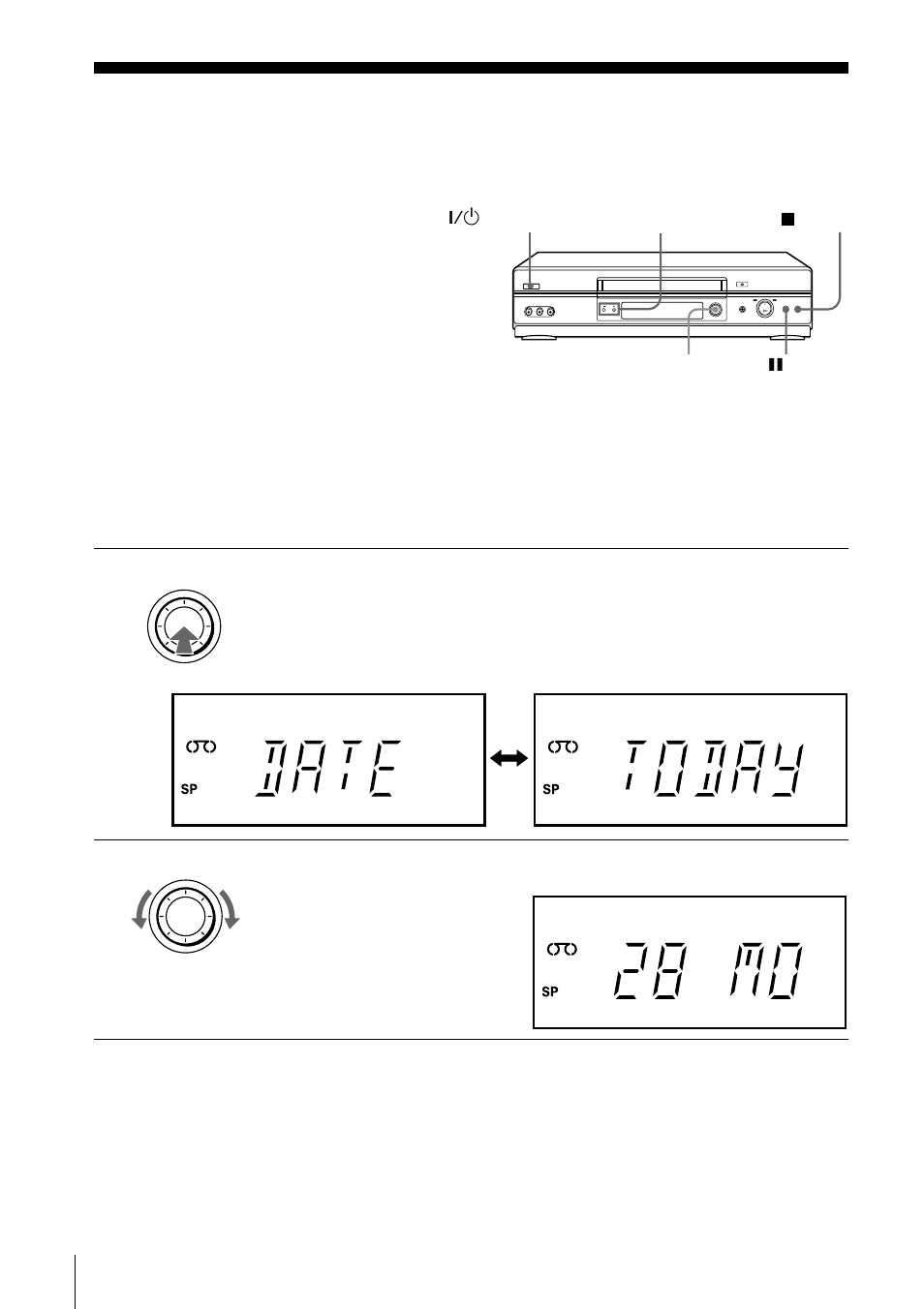 Recording tv programmes using, The easy timer (slv-ed949me/ sg only), Recording tv programmes using the easy timer | Slv-ed949me/sg only) | Sony SLV-ED949SG User Manual | Page 36 / 68