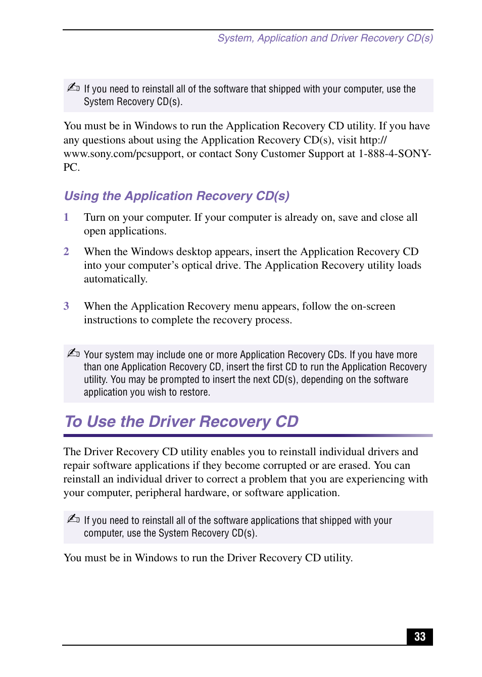 Sony PCV-MXS10 User Manual | Page 33 / 56