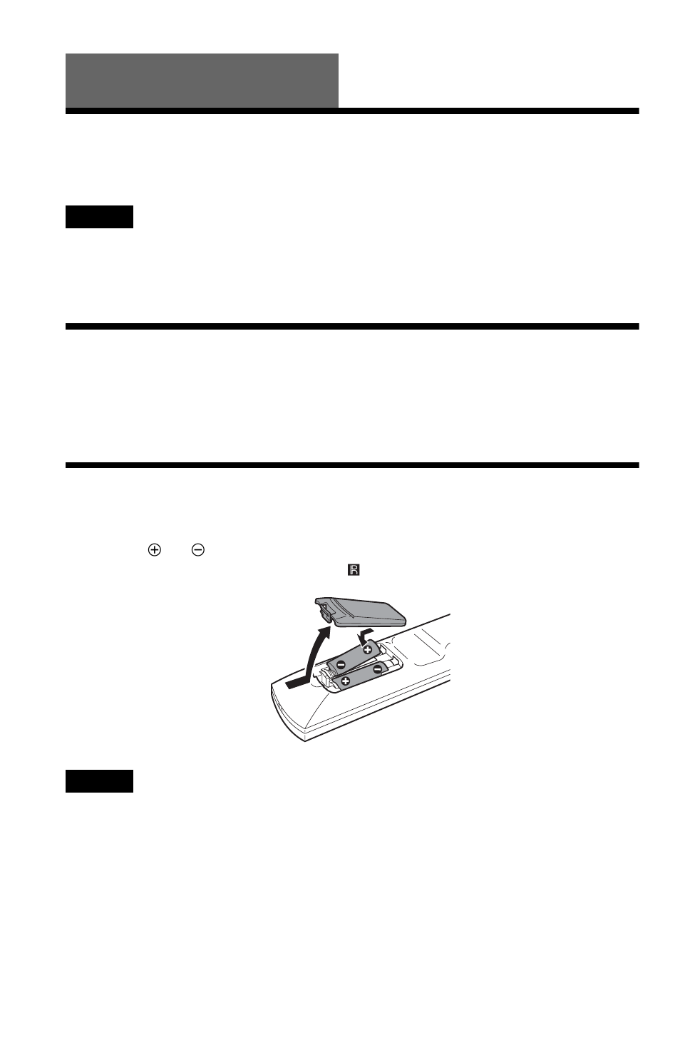 L0 - hookups, L1ac - hooking up the player, L1 - step 1: unpacking | L1 - step 2: inserting batteries into the remote, Hookups, R) (14), Hooking up the player, Step 1: unpacking, Step 2: inserting batteries into the remote | Sony DVP-K82P User Manual | Page 14 / 82
