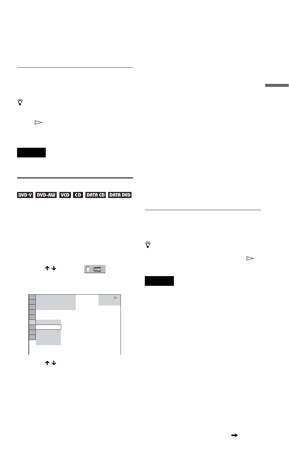 Playing repeatedly (repeat play) | Sony DVP-K82P User Manual | Page 29 / 82