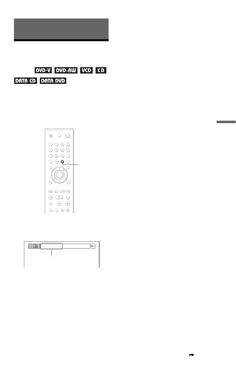 L0 - viewing information about the disc, L1 - checking the playing time and remaining time, Viewing information about the disc | Checking the playing time and remaining time | Sony DVP-K82P User Manual | Page 41 / 82