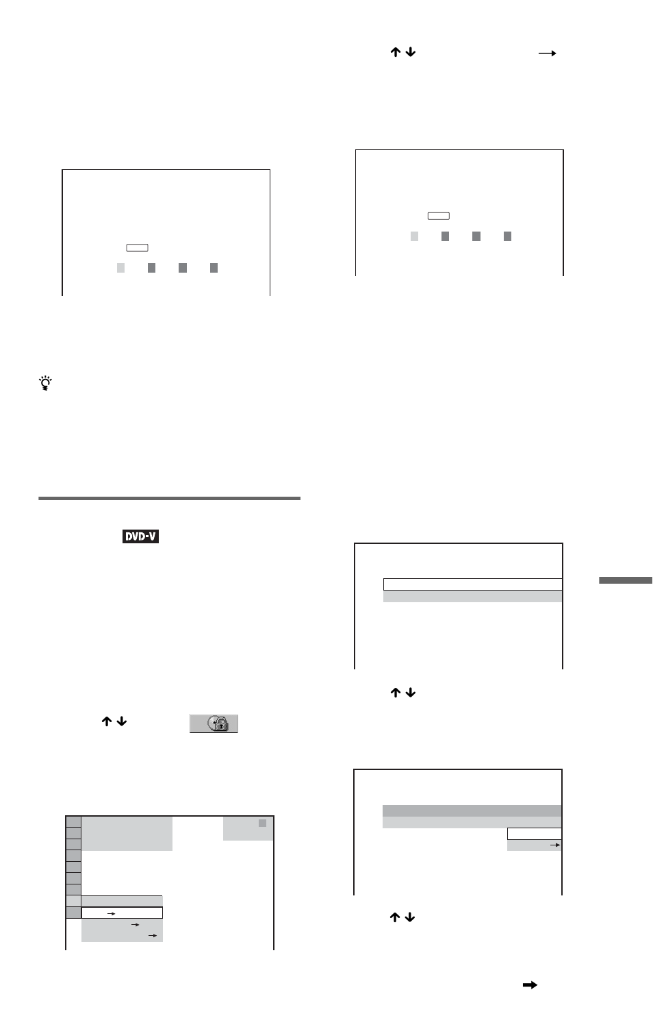 Parental control (limited playback) | Sony DVP-K82P User Manual | Page 63 / 82