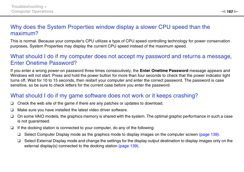Sony VAIO VPCZ2 User Manual | Page 163 / 212