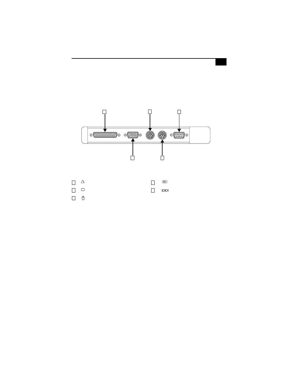 Connecting the port replicator | Sony PCG-505TX User Manual | Page 47 / 104