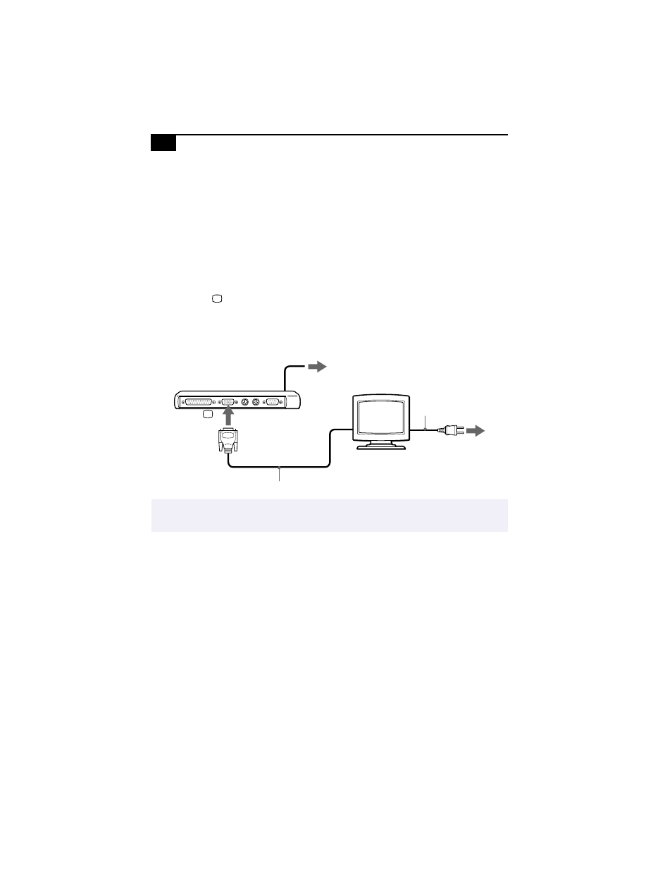 Connecting an external display, To connect a computer display | Sony PCG-505TX User Manual | Page 50 / 104