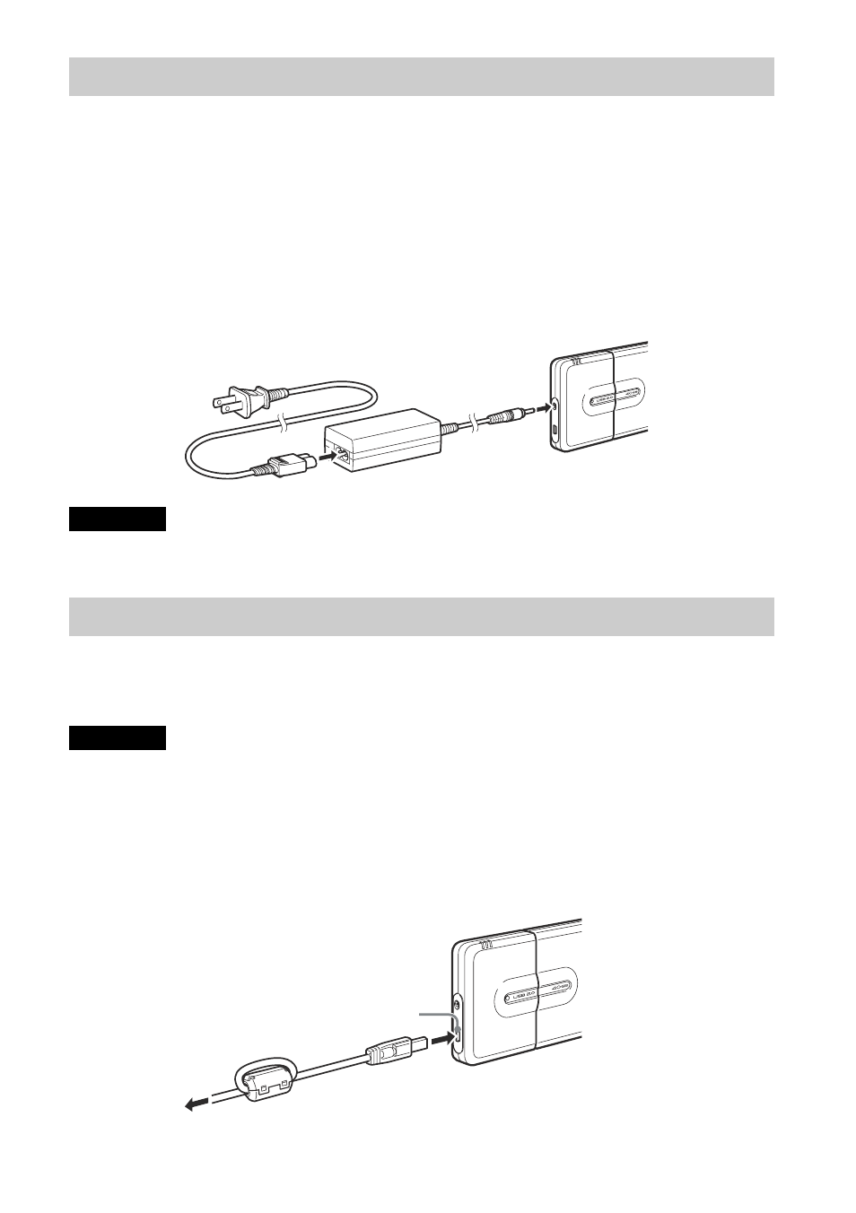 Utilisation de la batterie interne, Raccordement de l’appareil à votre ordinateur, Raccordement de l’appareil à votre | Ordinateur, 15 utilisation de la batterie interne | Sony RHK80U2 User Manual | Page 15 / 48