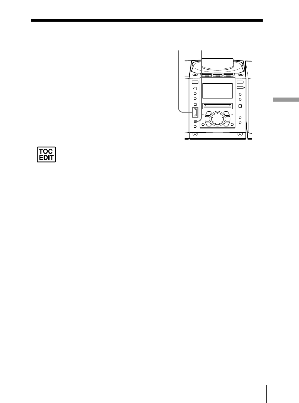 Recording the track you are listening to | Sony Model PMC-MD55 User Manual | Page 33 / 164