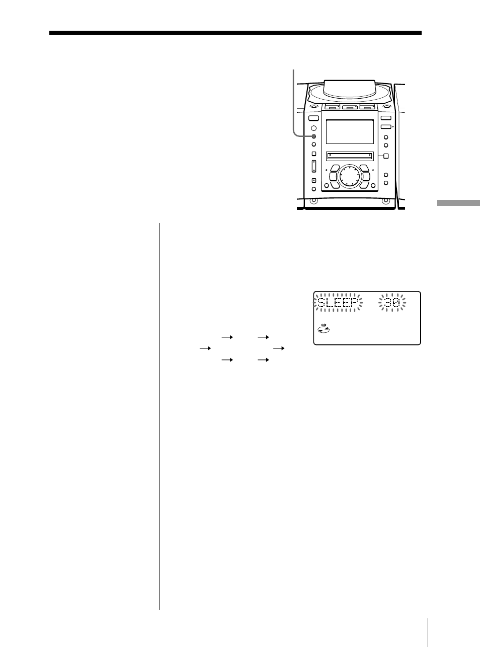 Falling asleep to music | Sony Model PMC-MD55 User Manual | Page 59 / 164
