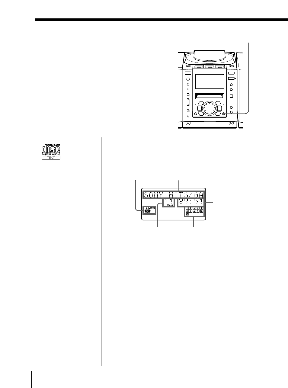 Comprobación de la información de texto del cd | Sony Model PMC-MD55 User Manual | Page 98 / 164