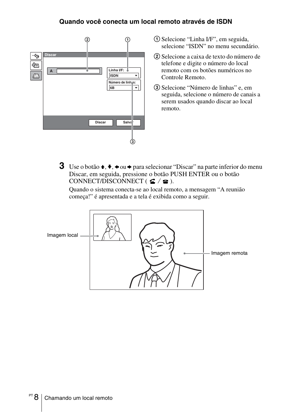 Use o botão | Sony PCS-11 User Manual | Page 144 / 156