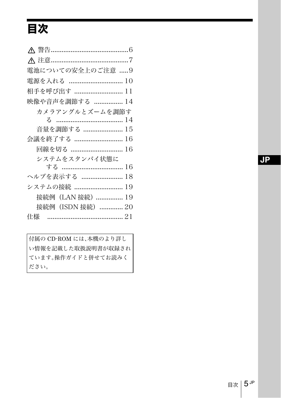 Sony PCS-11 User Manual | Page 5 / 156