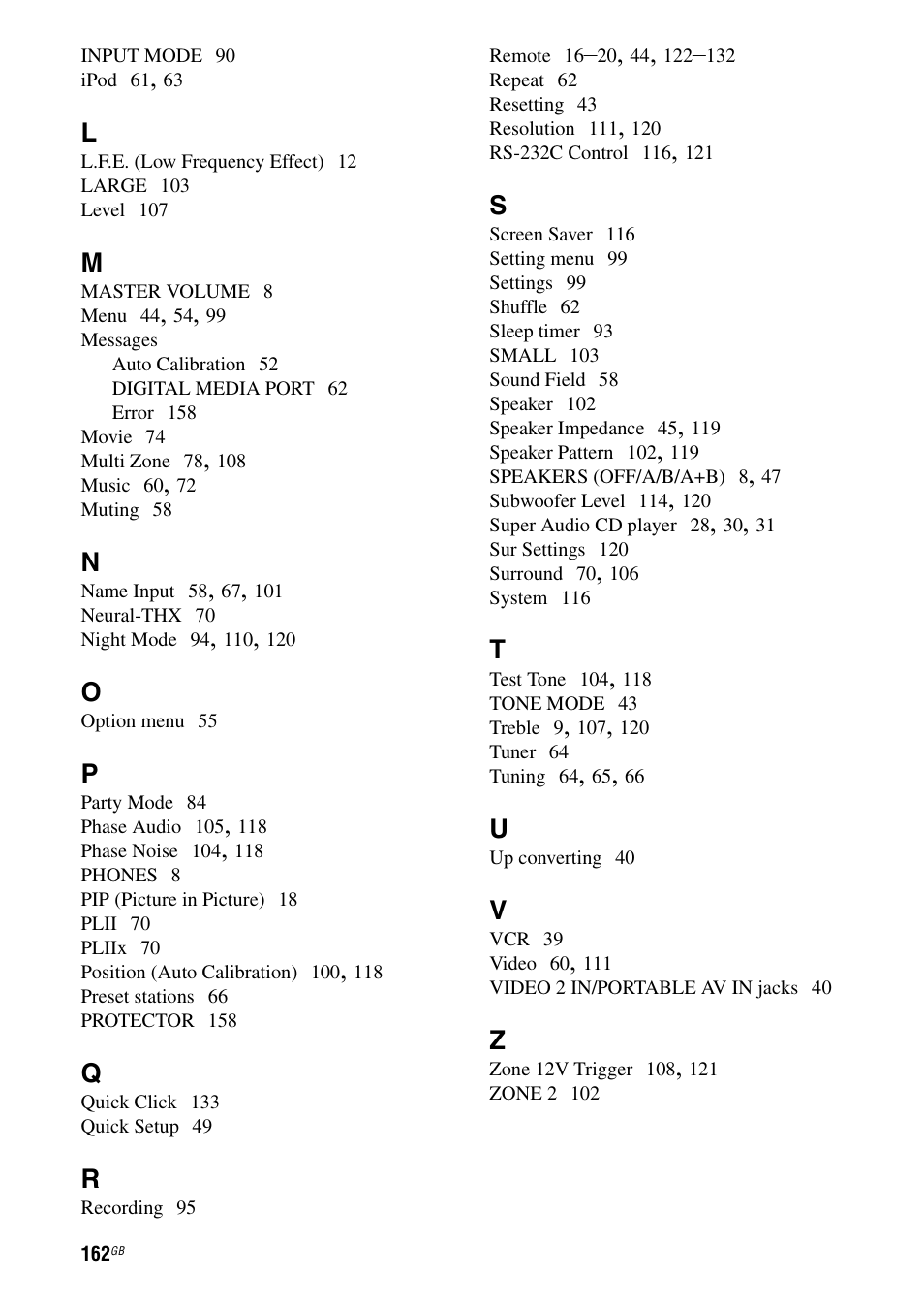Sony 3-875-814-21(1) User Manual | Page 162 / 162