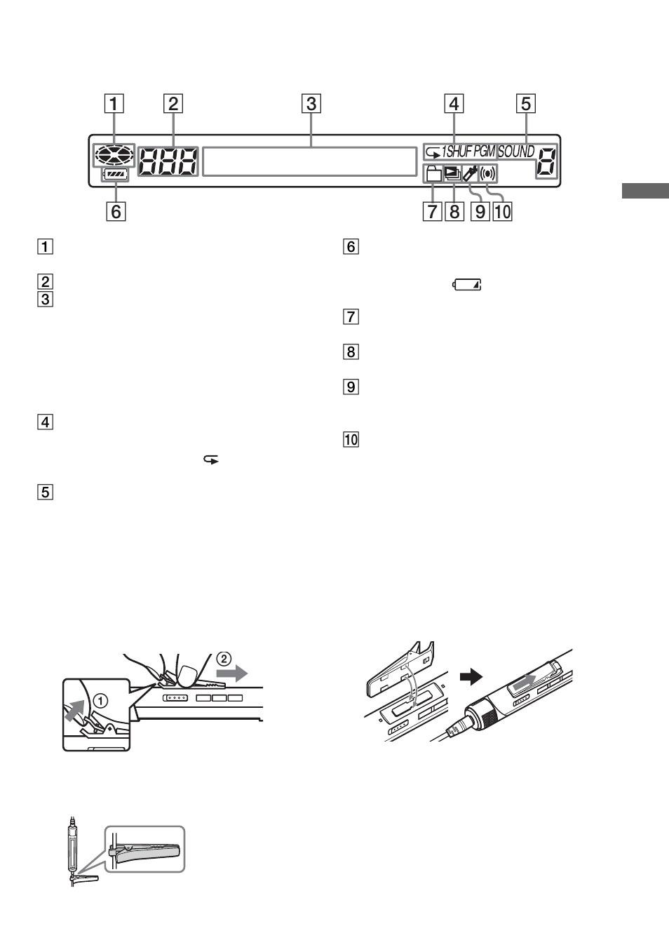 Sony Atrac3/MP3 CD Walkman D-NE10 User Manual | Page 13 / 40