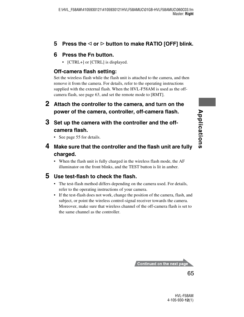 Sony 4-105-930-12(1) User Manual | Page 65 / 88