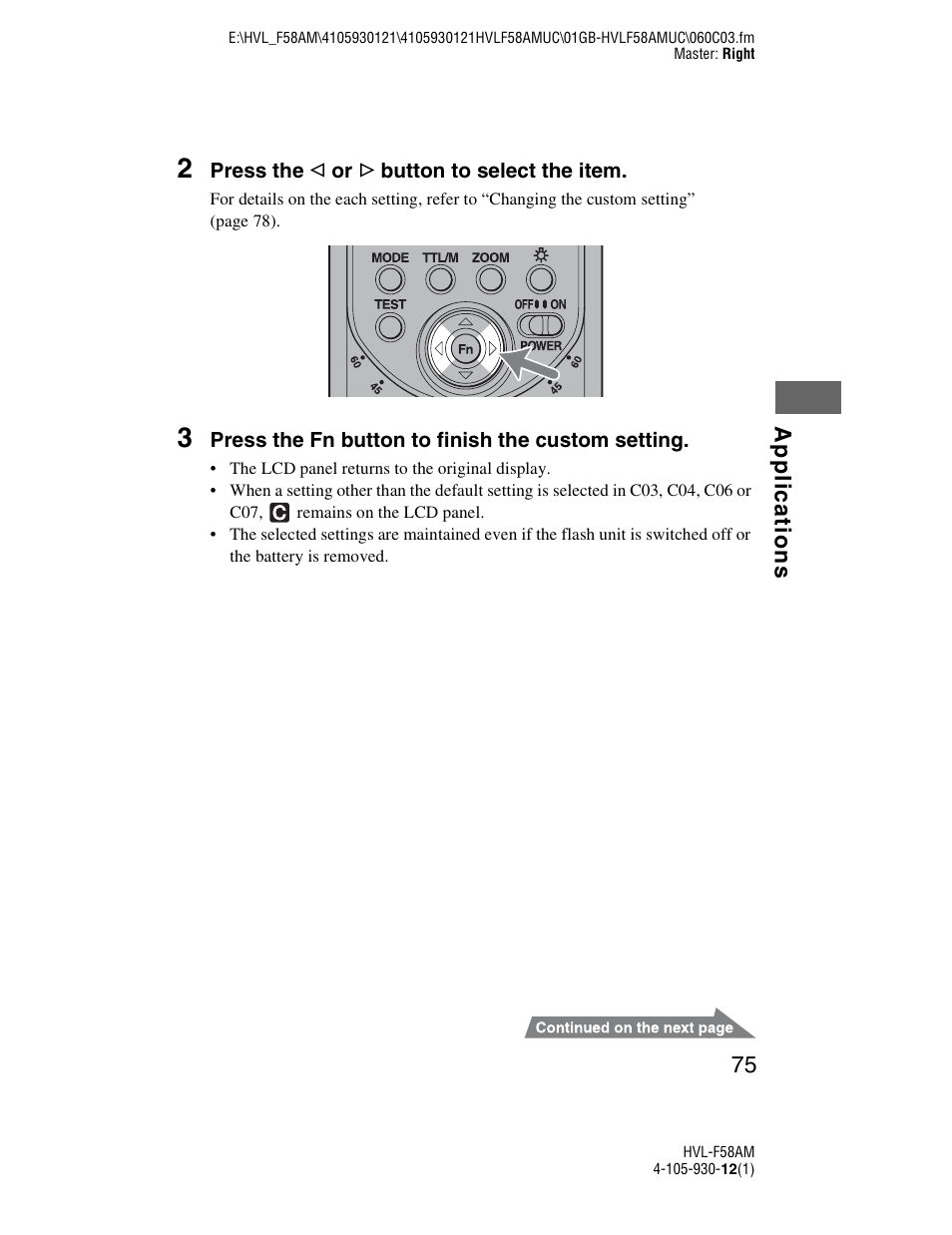 Sony 4-105-930-12(1) User Manual | Page 75 / 88