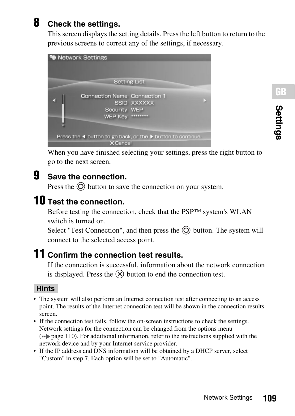 Sony PSP-1006 K User Manual | Page 109 / 268