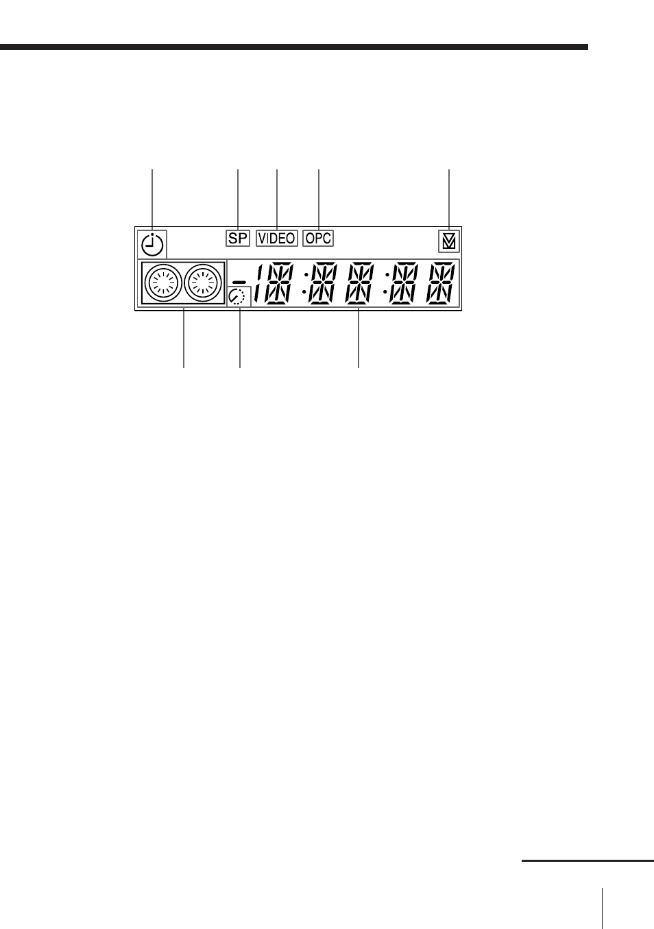 Display window | Sony SLV-E180EG User Manual | Page 42 / 44