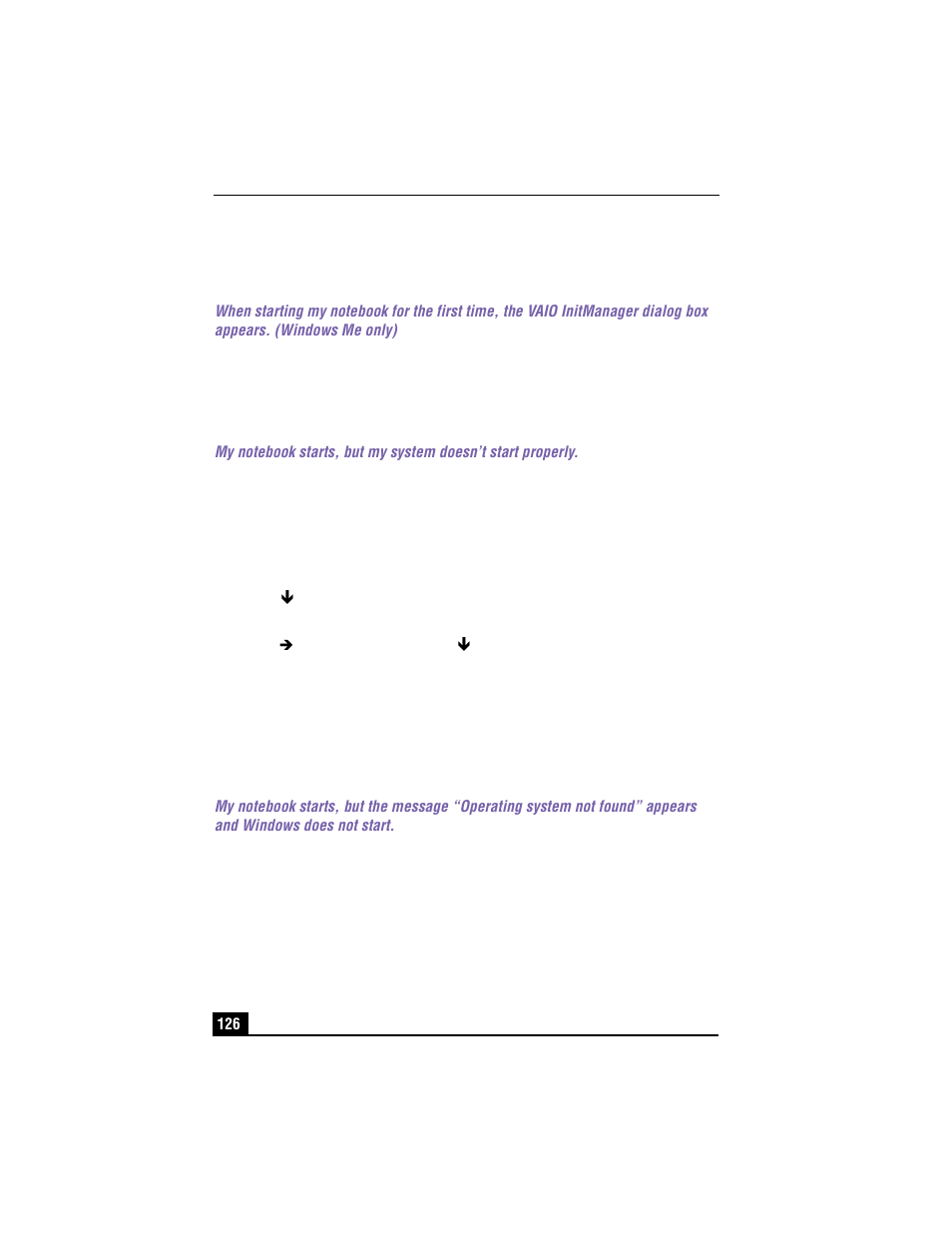 1 press f2. the bios setup menu appears, 2 set the date (month/day/year). press enter, 5 select yes and press enter | 1 turn off the notebook, then remove the diskette | Sony PCG-R505TS User Manual | Page 126 / 150