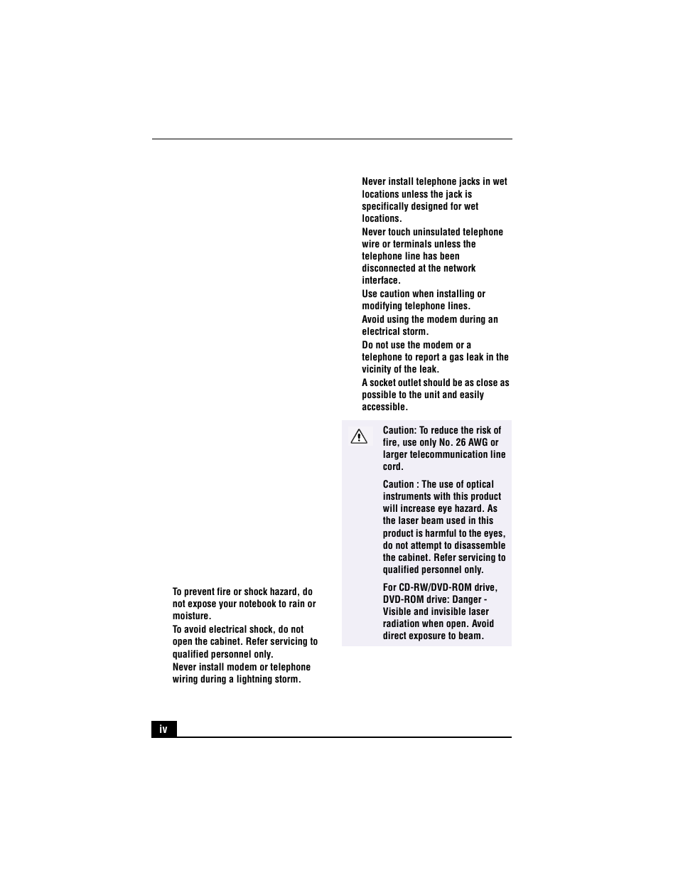 Owner’s record, Safety information | Sony PCG-R505TS User Manual | Page 4 / 150