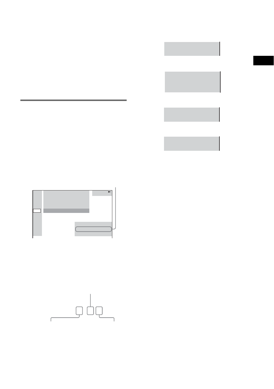 Dolby digital 3 / 2, Program format | Sony DAV-SR2 User Manual | Page 45 / 100