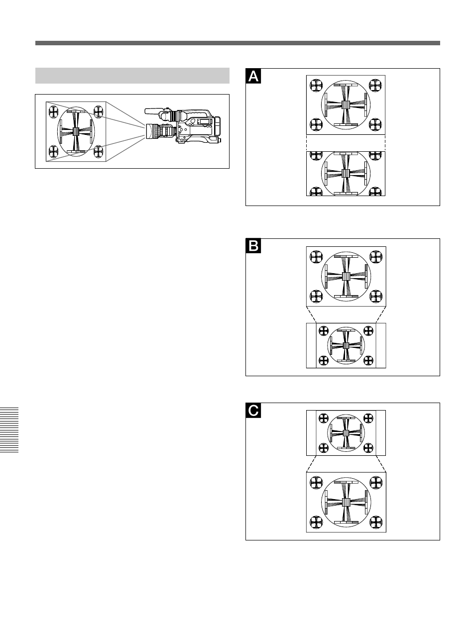 Measuring horizontal resolution, Ac b, Specifications | Sony 500WSPL User Manual | Page 134 / 144