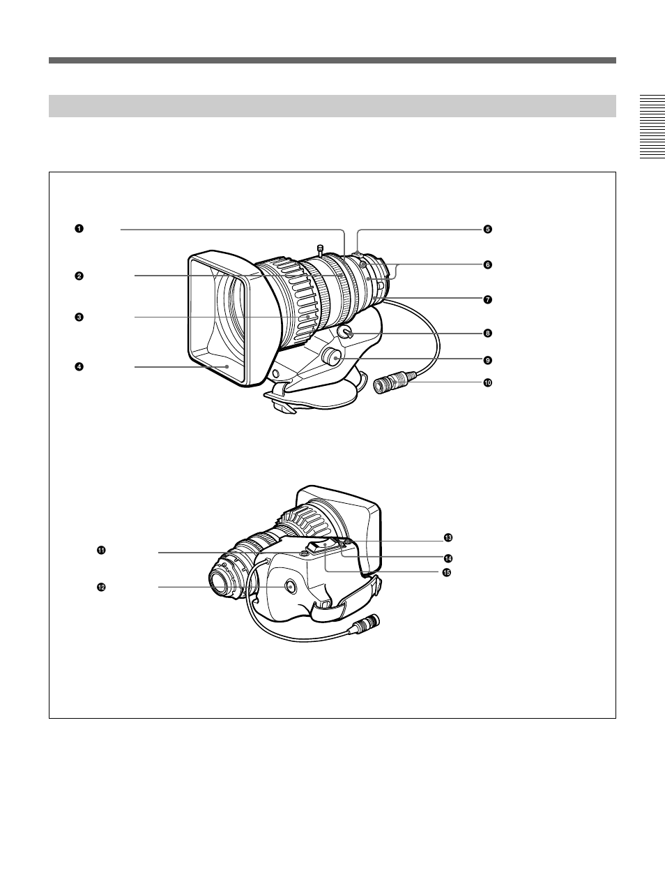 Vcl-918by zoom lens (not supplied) | Sony 500WSPL User Manual | Page 27 / 144
