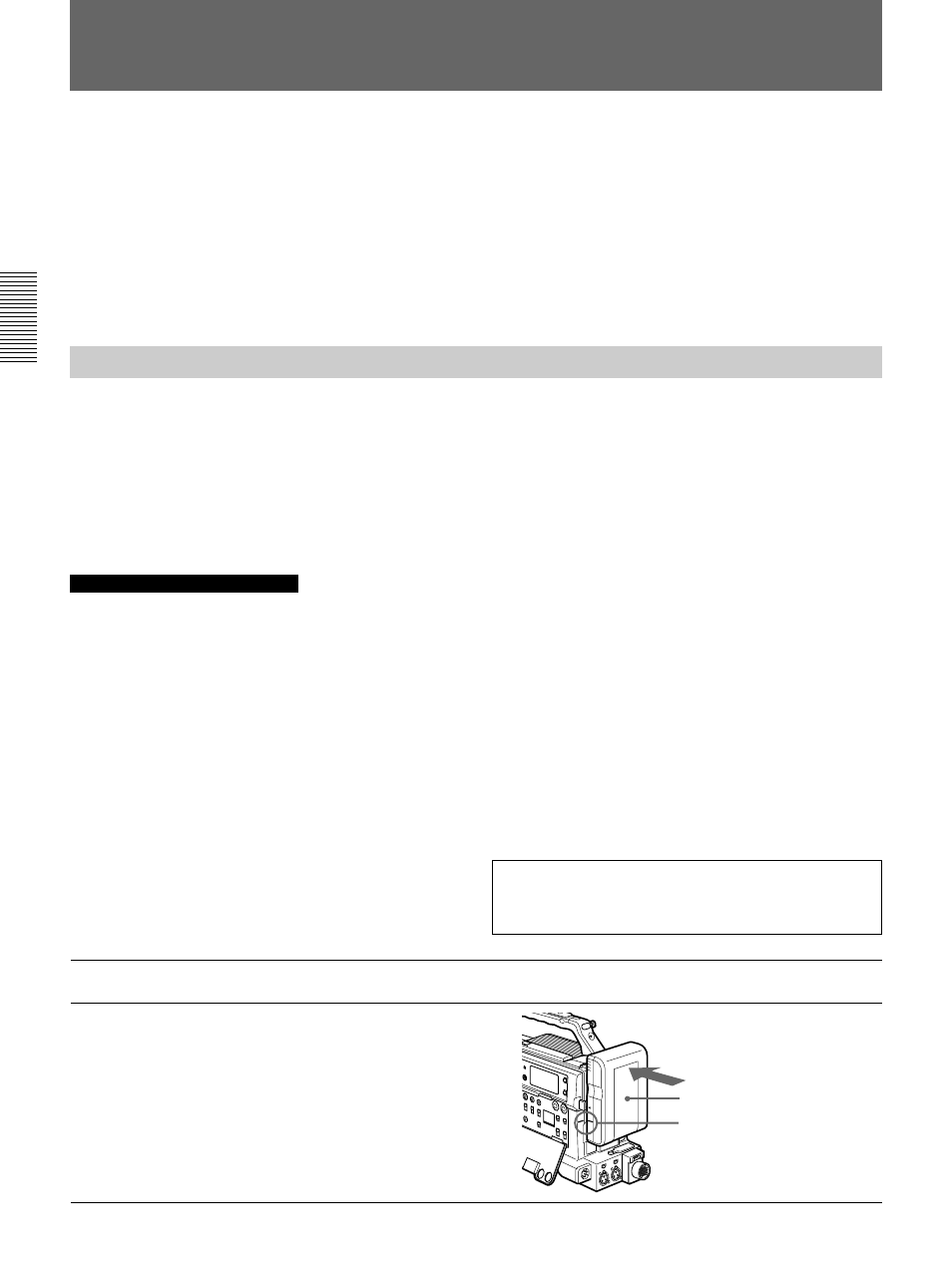 Power supply, Using a bp-l40/l40a/l60/l60a/l90/l90a battery pack | Sony 500WSPL User Manual | Page 46 / 144