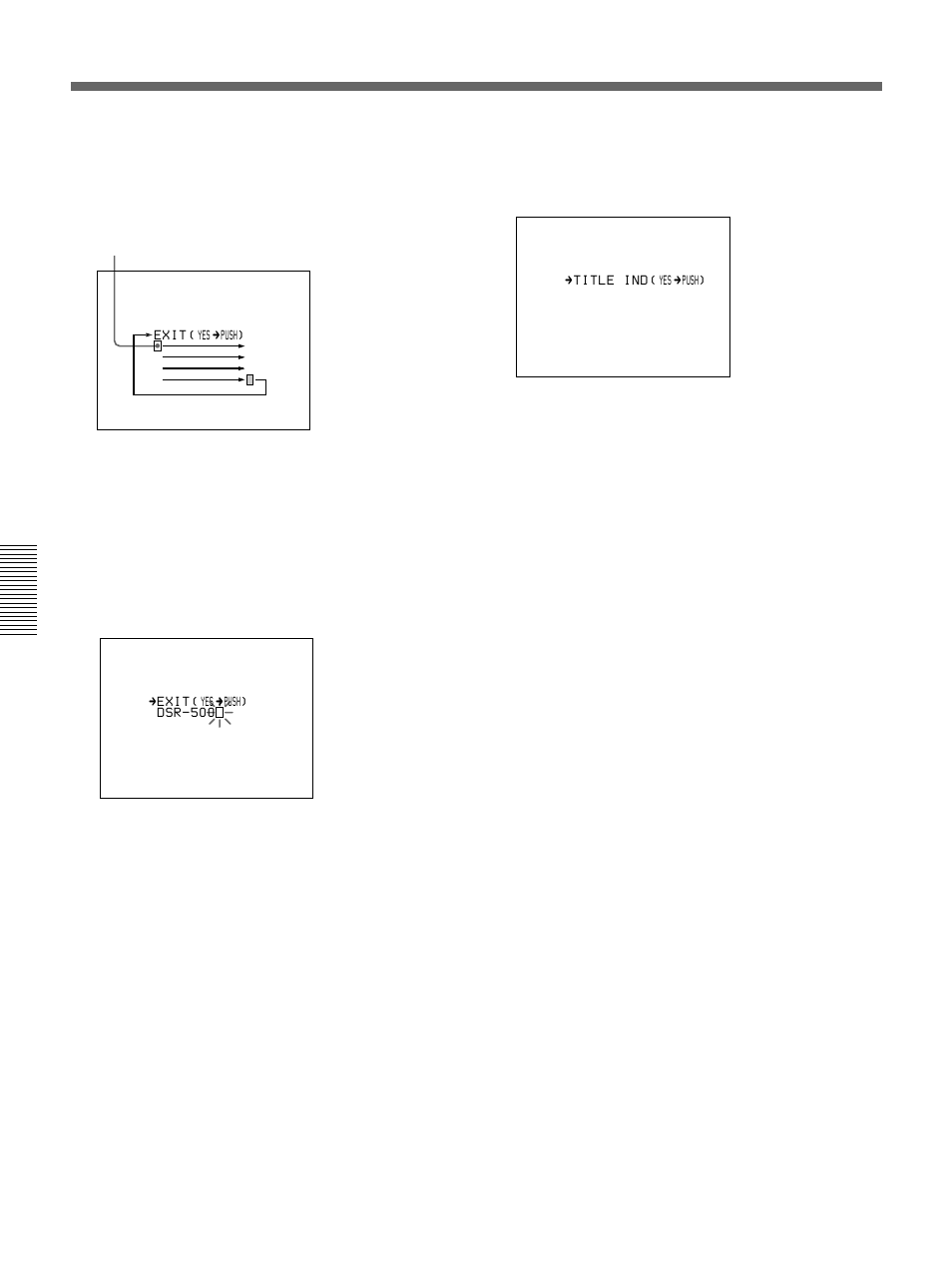 Viewfinder basic menu | Sony 500WSPL User Manual | Page 84 / 144