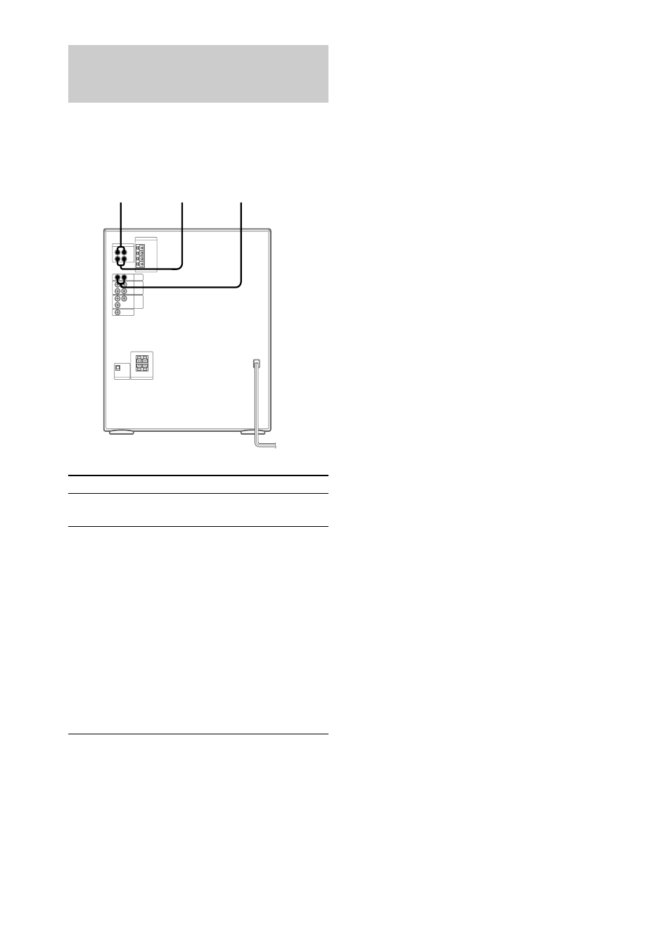 Connecting a turntable/ mixer | Sony LBT-XG500 User Manual | Page 24 / 32