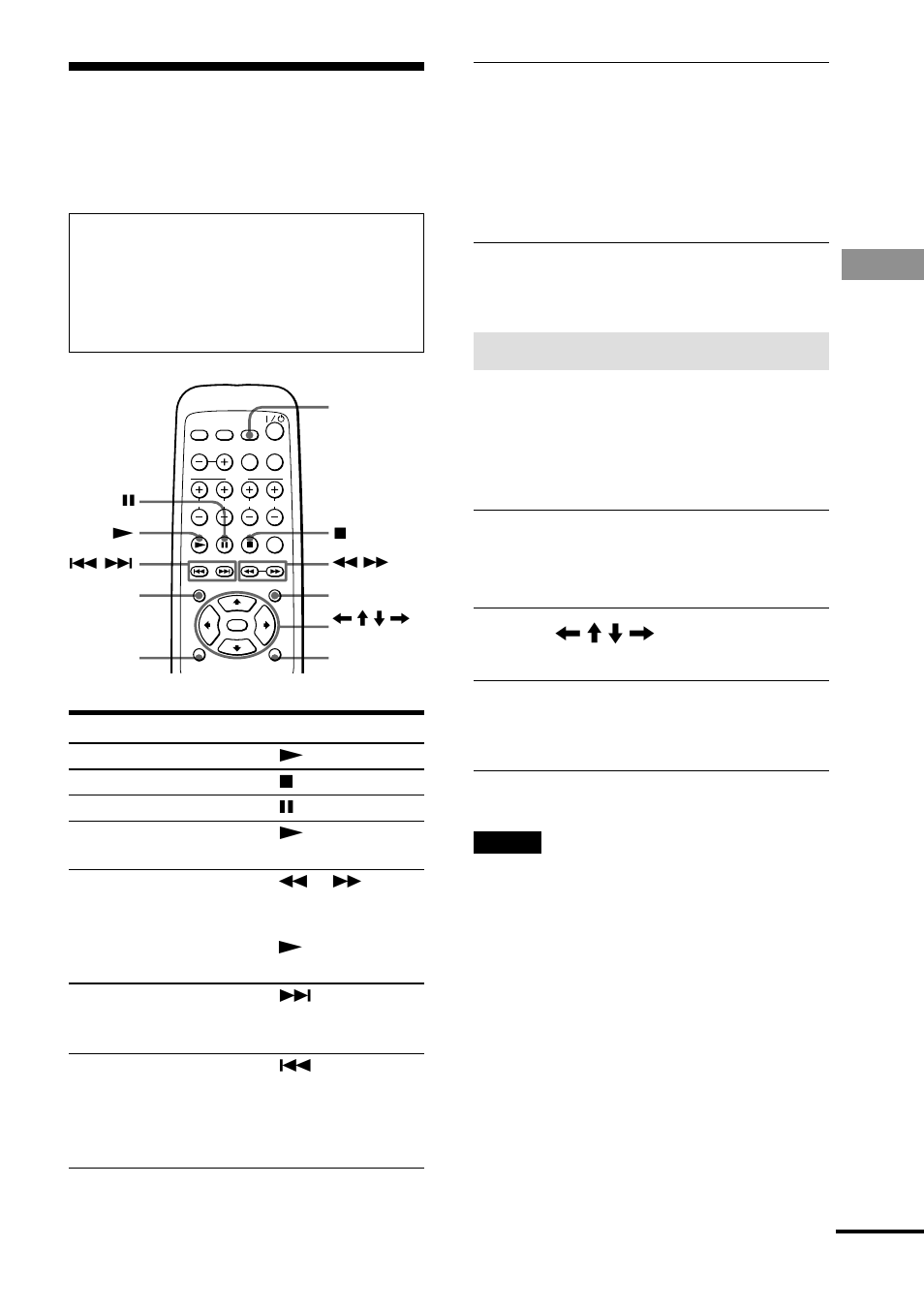 Playing dvd discs, Operations, Using the title menu | Sony Model HT-BE1 User Manual | Page 21 / 28