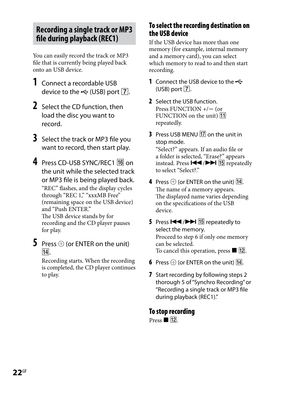 Sony CMT-HX70BTR User Manual | Page 22 / 44