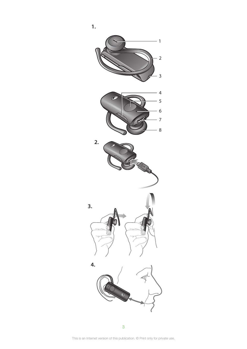 Sony VH110 User Manual | Page 3 / 18