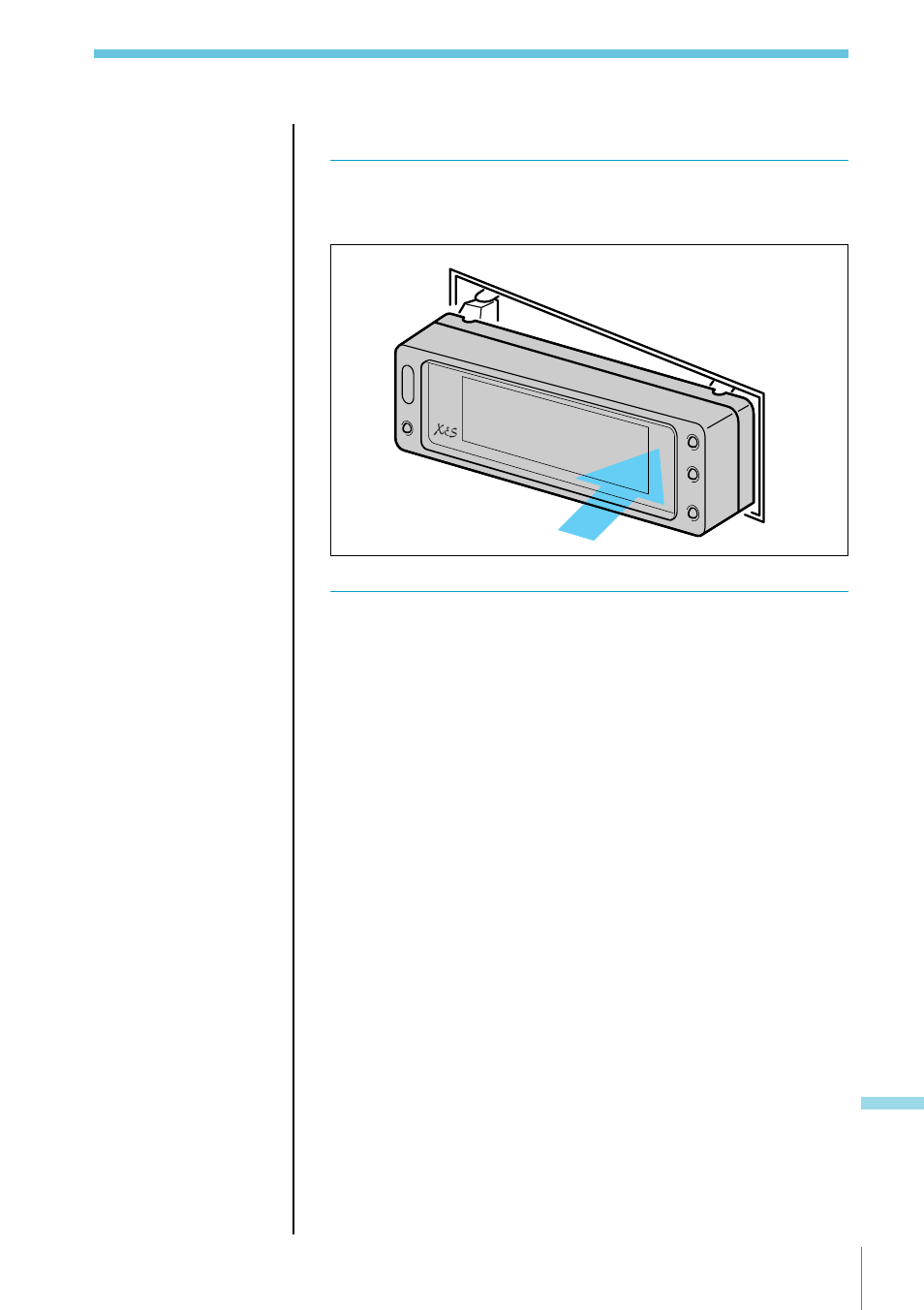 Attaching the display section | Sony XES User Manual | Page 63 / 72