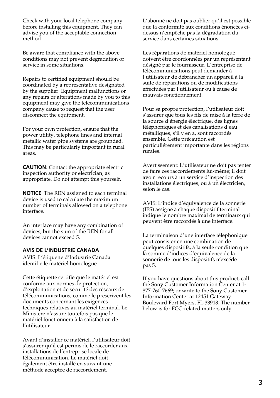 Sony PCWA-A100 User Manual | Page 3 / 28