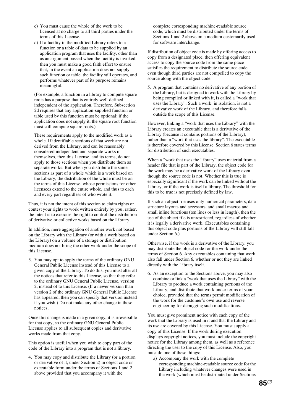 Sony NAC-SV10I User Manual | Page 85 / 92
