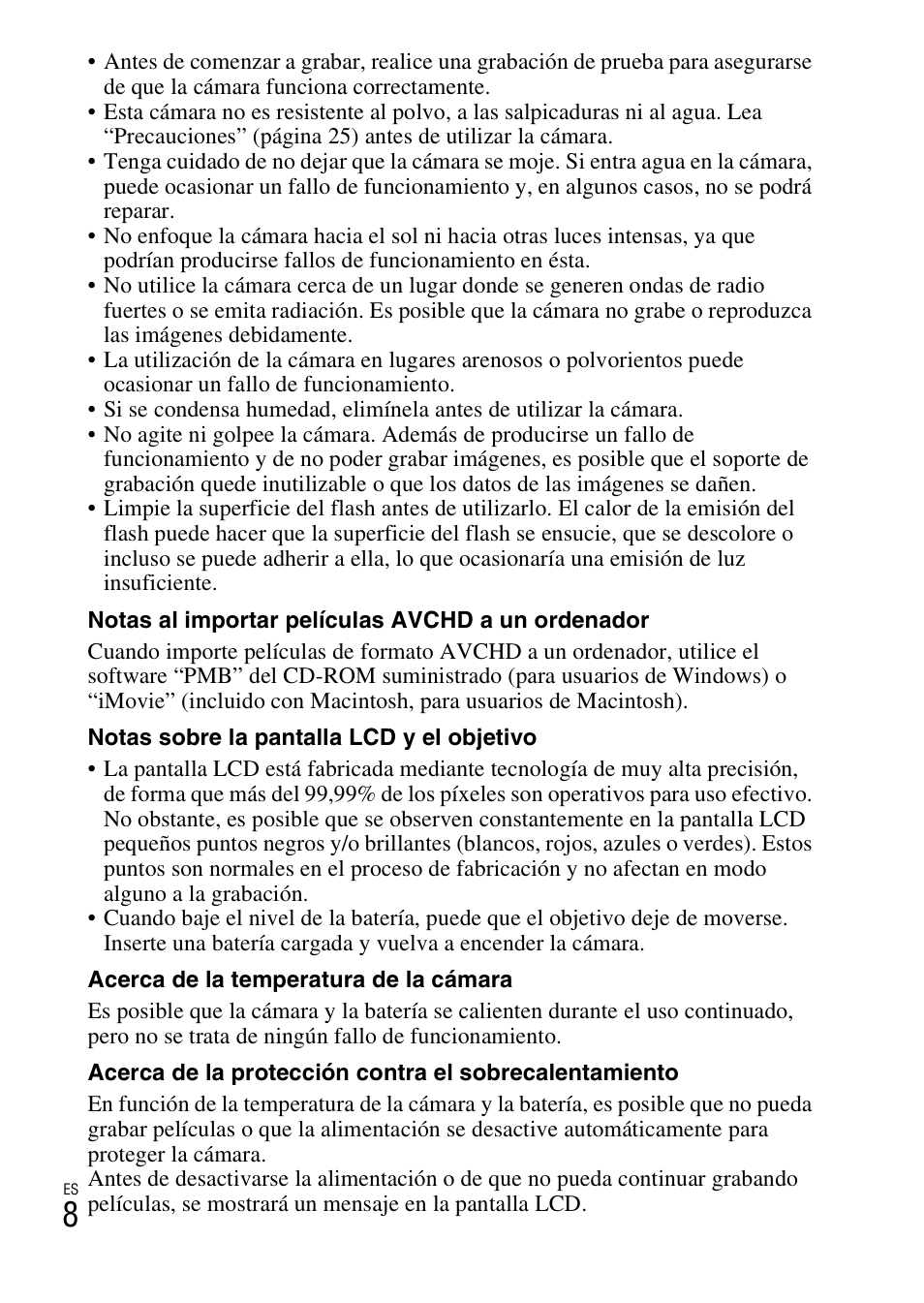 Sony CYBER-SHOT DSC-HX5/HX5V User Manual | Page 38 / 60