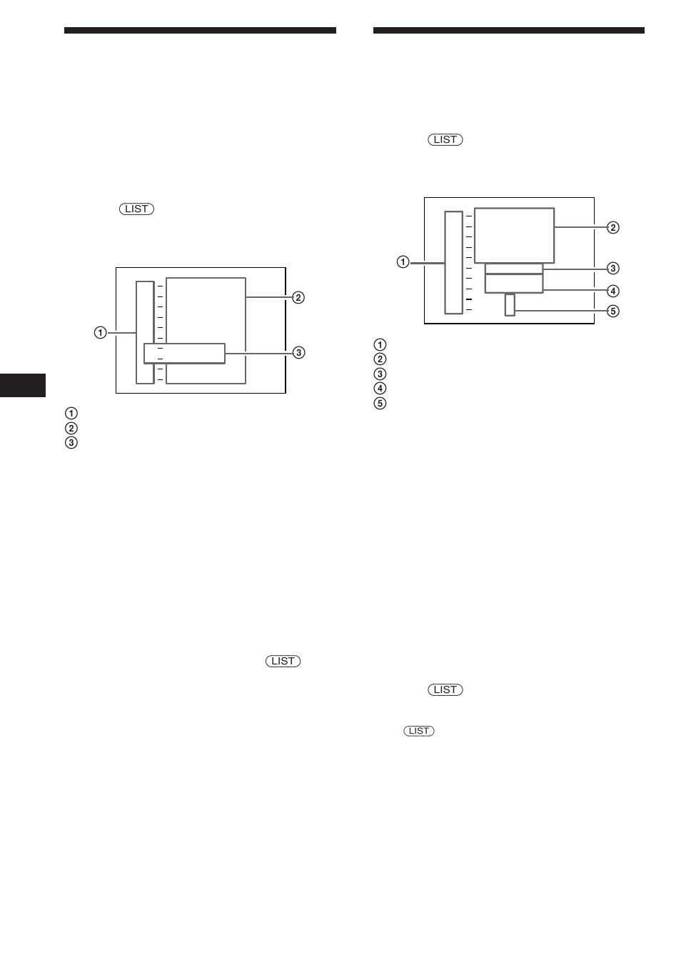 Storing the tv channel names, Displaying the information stored on discs, Displaying the tv or radio station names | Turning off the display | Sony CDX-C780 User Manual | Page 32 / 40