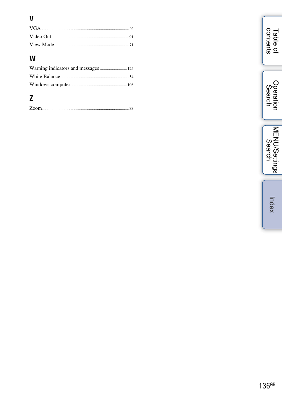 Sony Cyber-shot 4-162-397-11(1) User Manual | Page 136 / 137