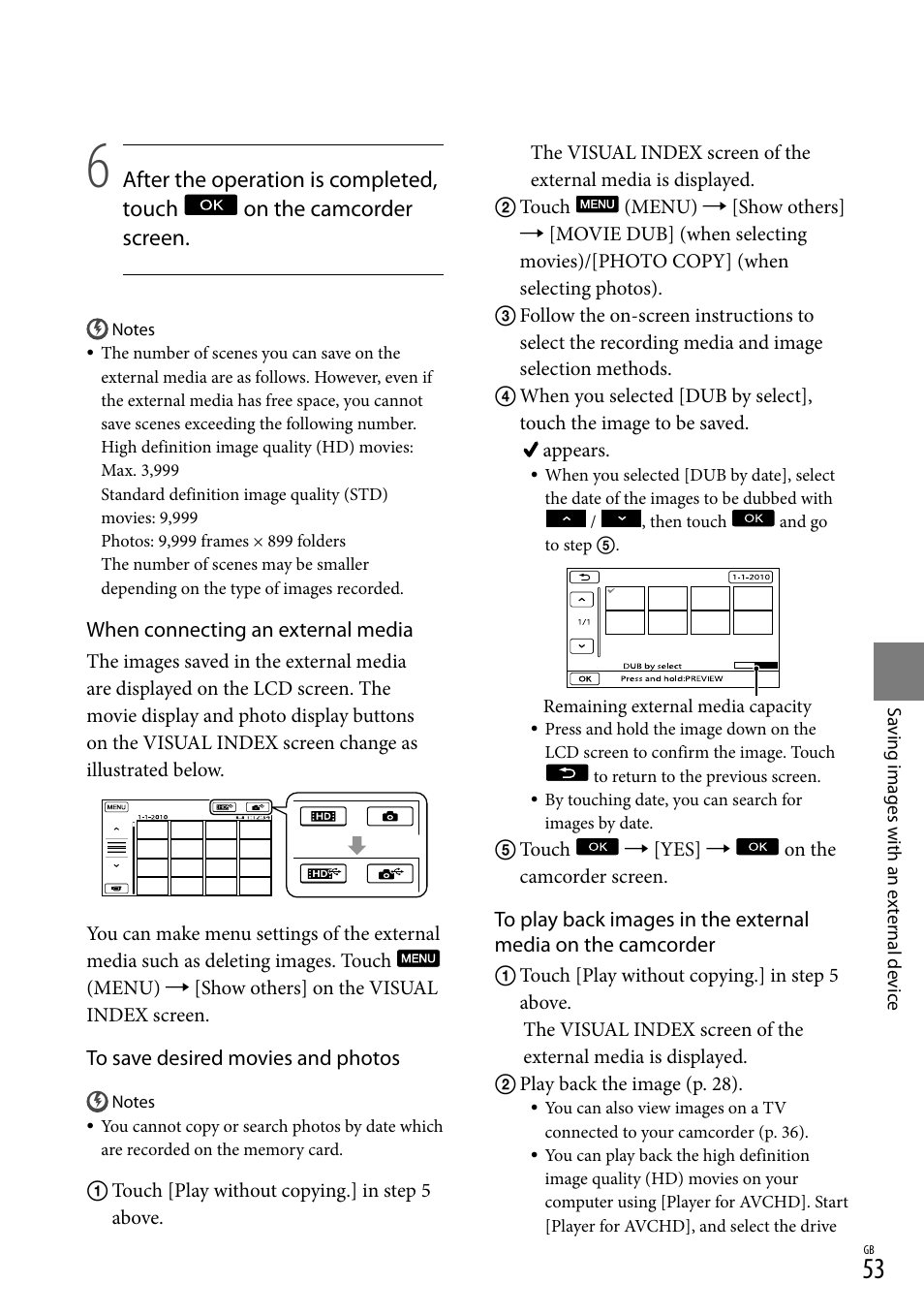 Sony HD-RCX300 User Manual | Page 131 / 223
