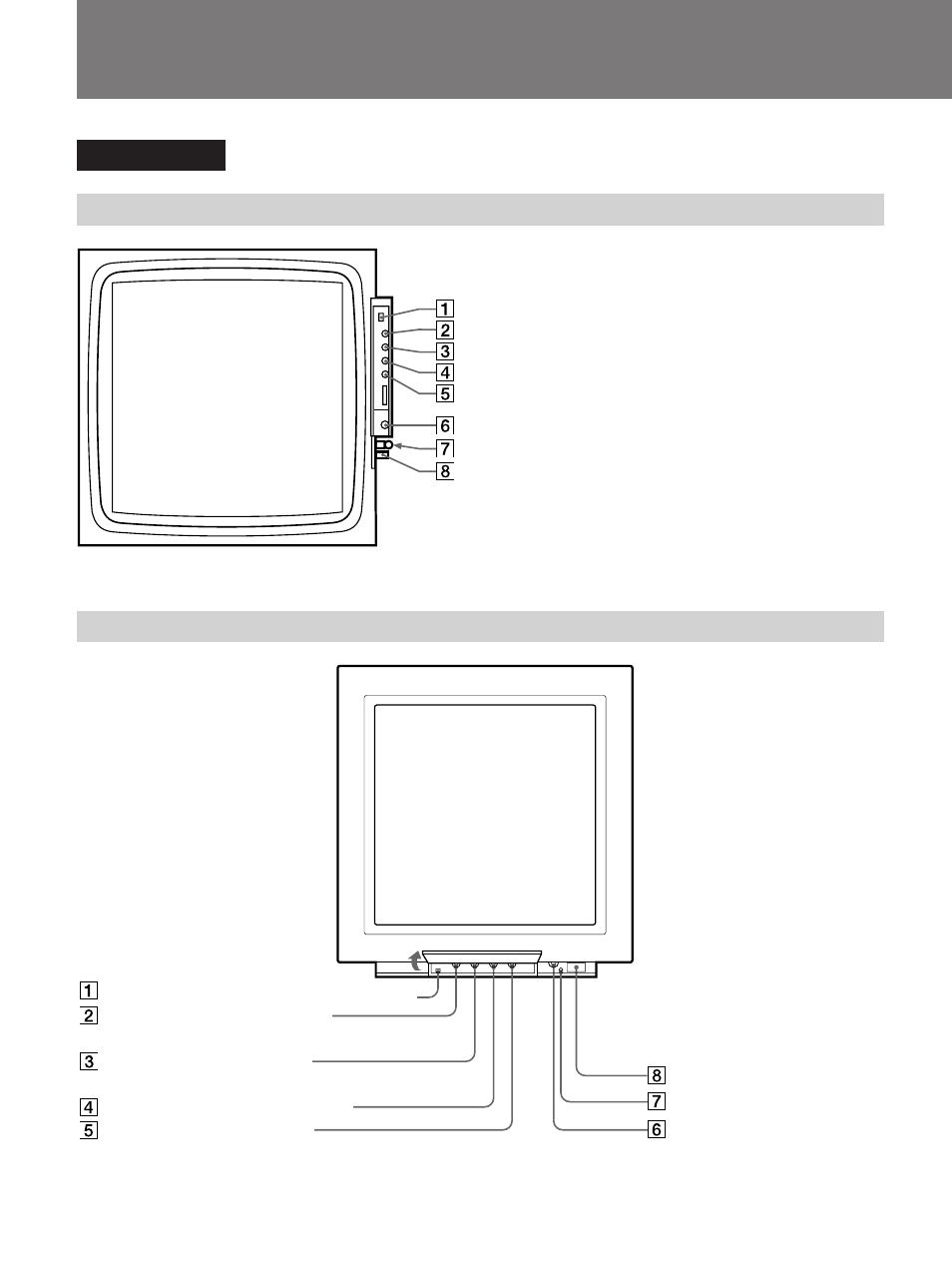 Lage und funktion der bedienungselemente, Vorderseite | Sony DDM-2802CNU User Manual | Page 24 / 28