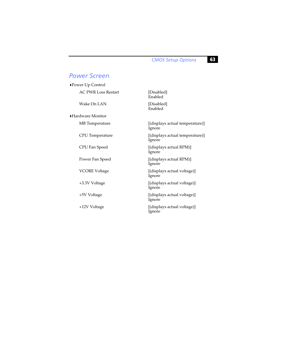 Power screen | Sony PCV-RXP-RZP User Manual | Page 77 / 100