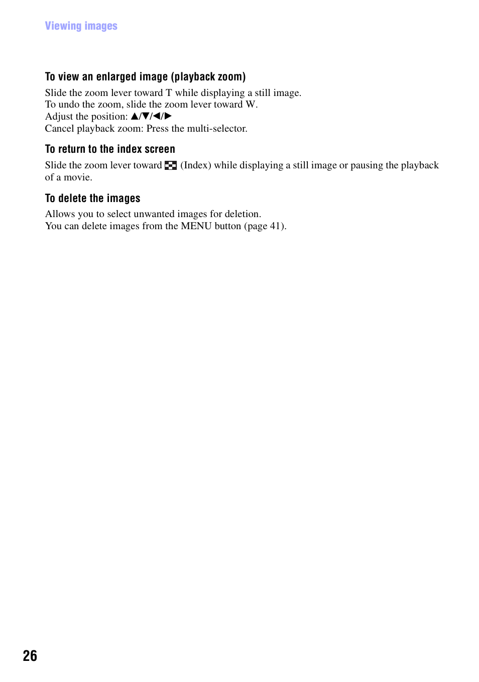 Sony bloggie MHS-CM5 User Manual | Page 26 / 69