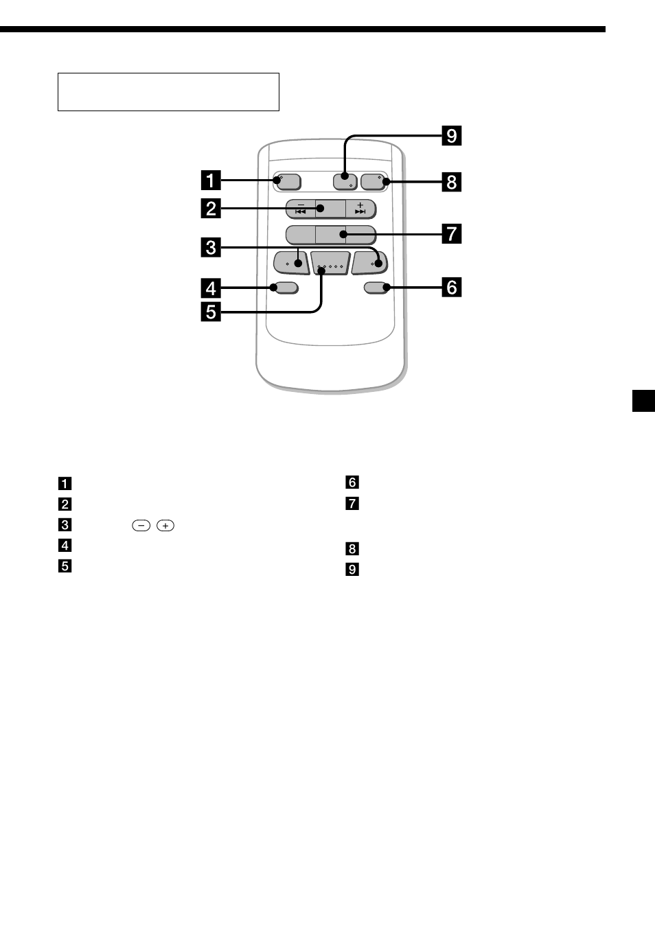 Control remoto inalámbrico opcional (rm-x47), 8 botón source 9 botón mode/dir | Sony CDX-C7500 User Manual | Page 31 / 54