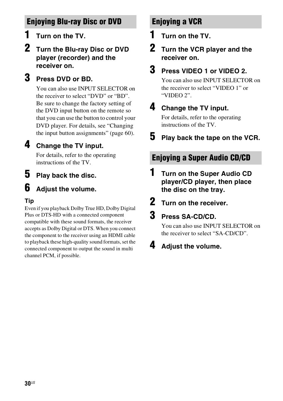 Sony 4-130-033-13(1) User Manual | Page 30 / 72