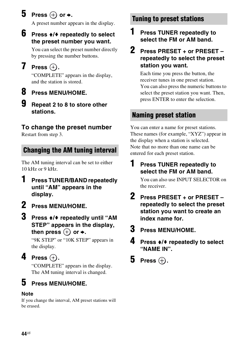 Sony 4-130-033-13(1) User Manual | Page 44 / 72