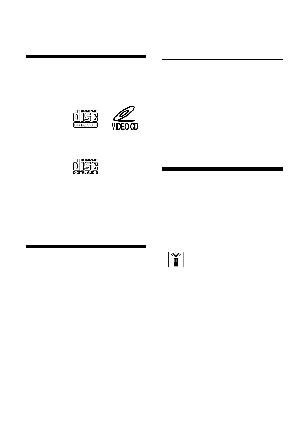 About the discs, About cd-rs, About this manual | Sony D-VE45 User Manual | Page 2 / 40