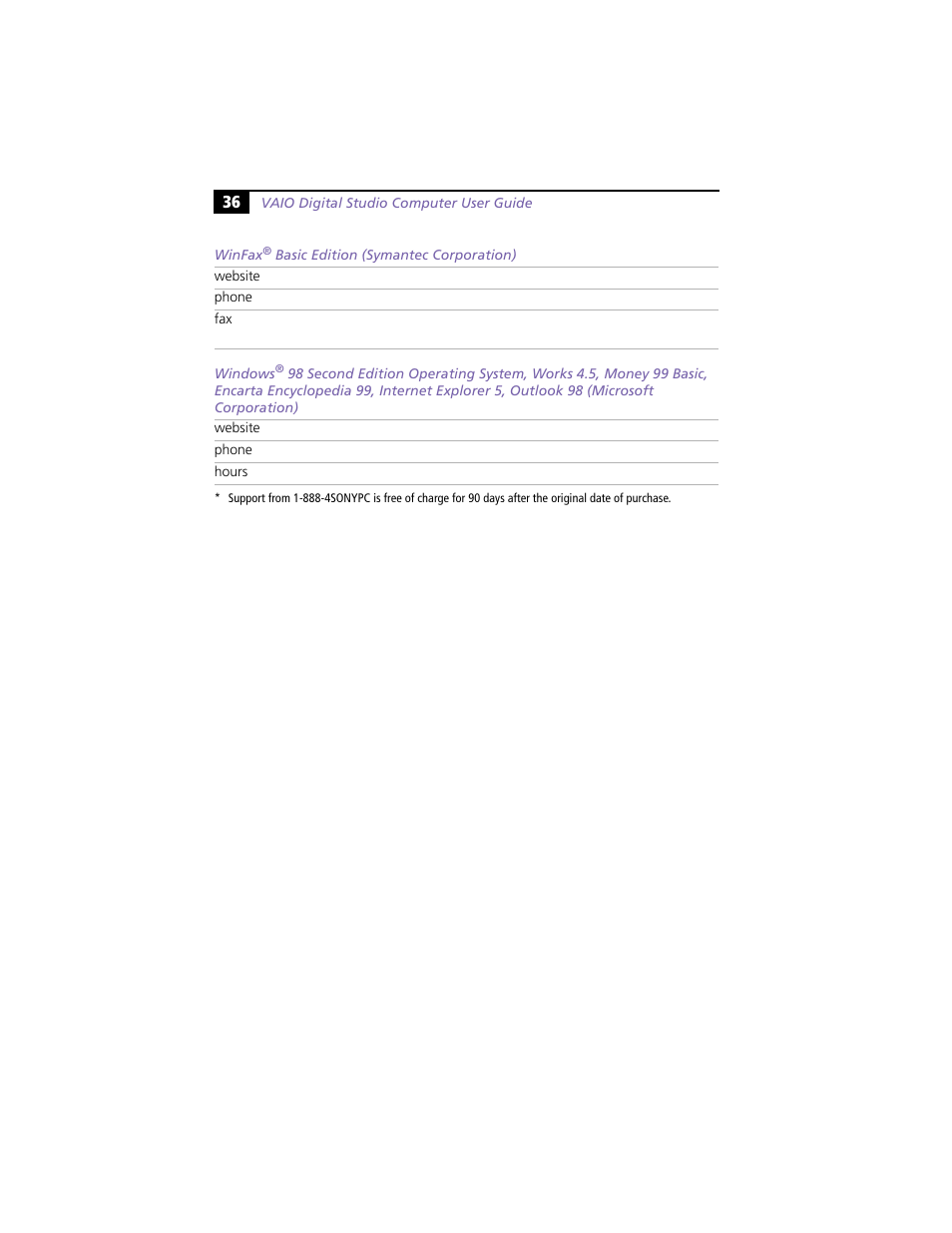 Sony PCV-R538DS User Manual | Page 40 / 44