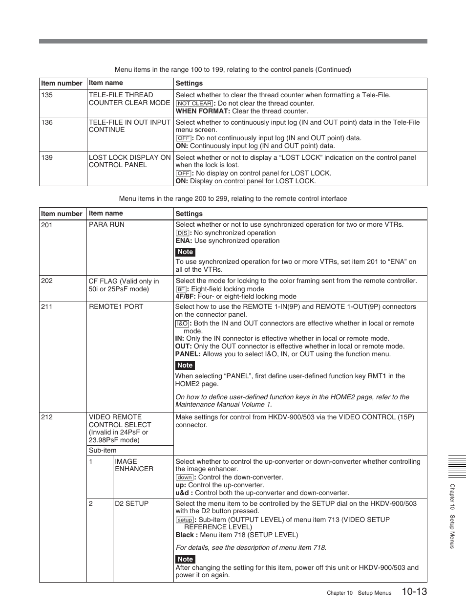 Sony HDW-S2000 User Manual | Page 121 / 158