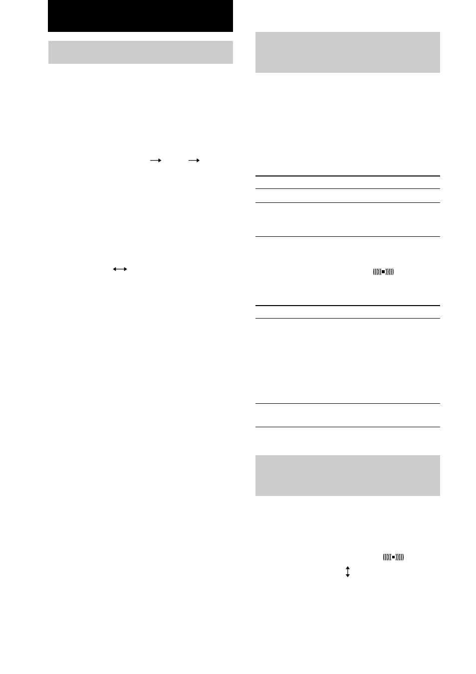 Selección del efecto de potenciación de audio, Selección del efecto de sonido envolvente, Ajuste del sonido | Sony LBT-XG60 User Manual | Page 78 / 92