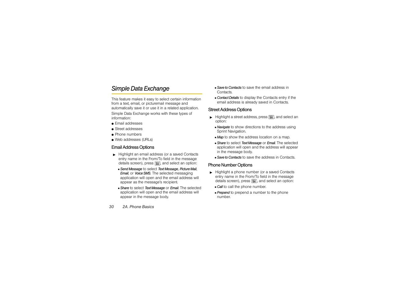 Simple data exchange | Sony SCP-3810 User Manual | Page 42 / 160